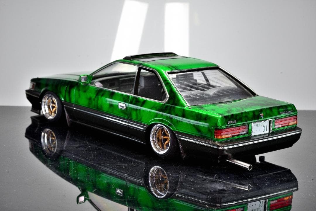 【1/24アオシマ】UF31レパード アルティマV30 ツインカムターボ”90