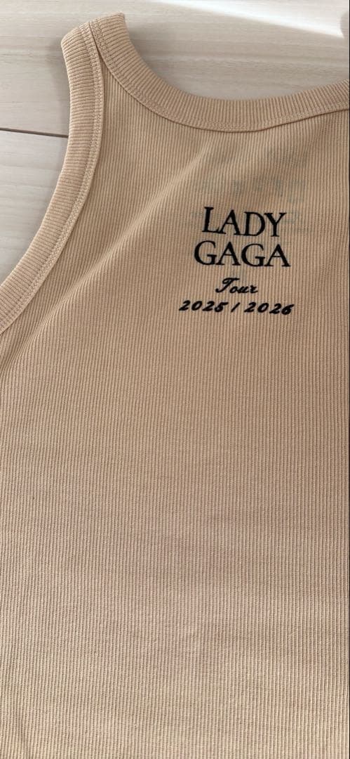レディーガガ MAYHEM The Ball 公式グッズ リブタンクトップ M