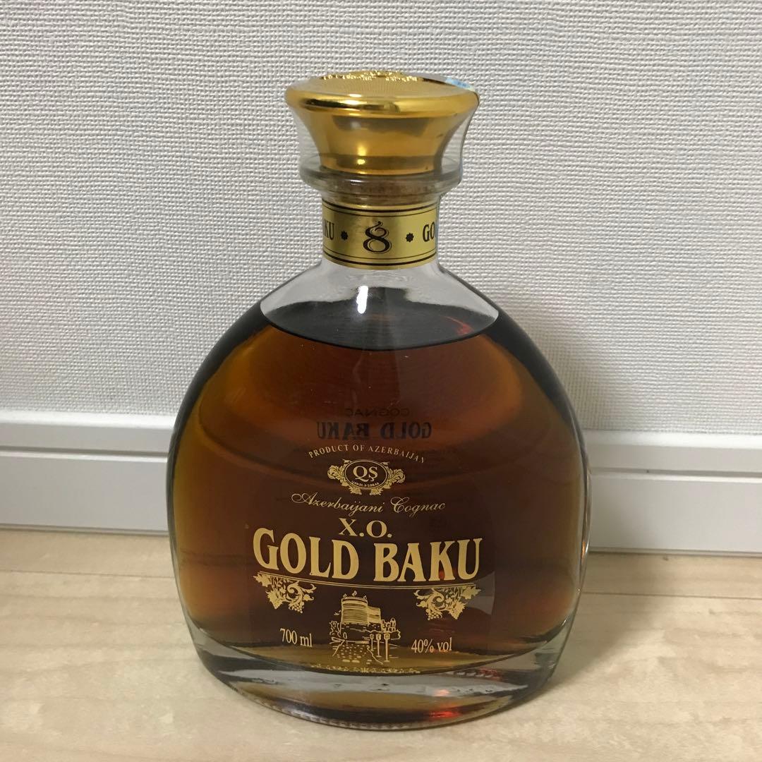 【コニャック】Gold Baku cognac X.O. 700ml 40%