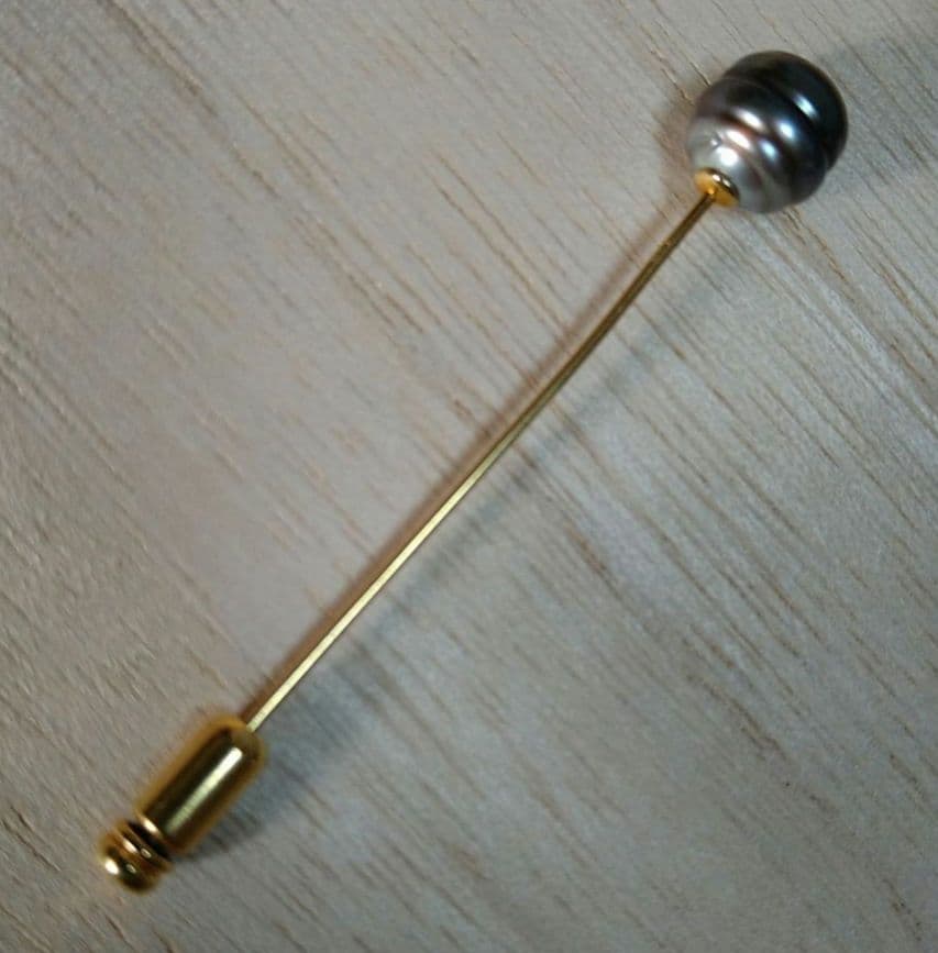 レア？１８金♪南洋パール？光加減で違うブローチです(*^^*)