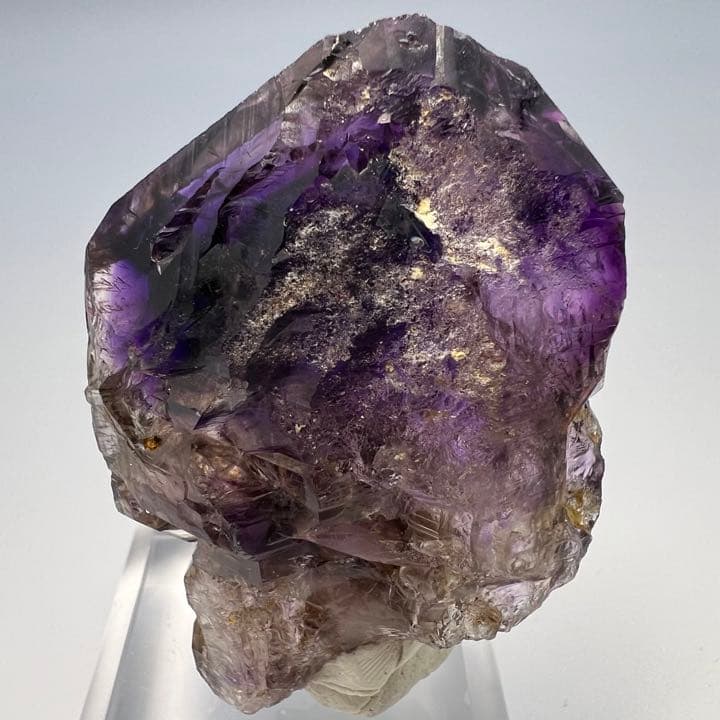 極上 水入り シャンガンアメジスト(ジンバブエ産) クリスタル 原石 鉱物標本