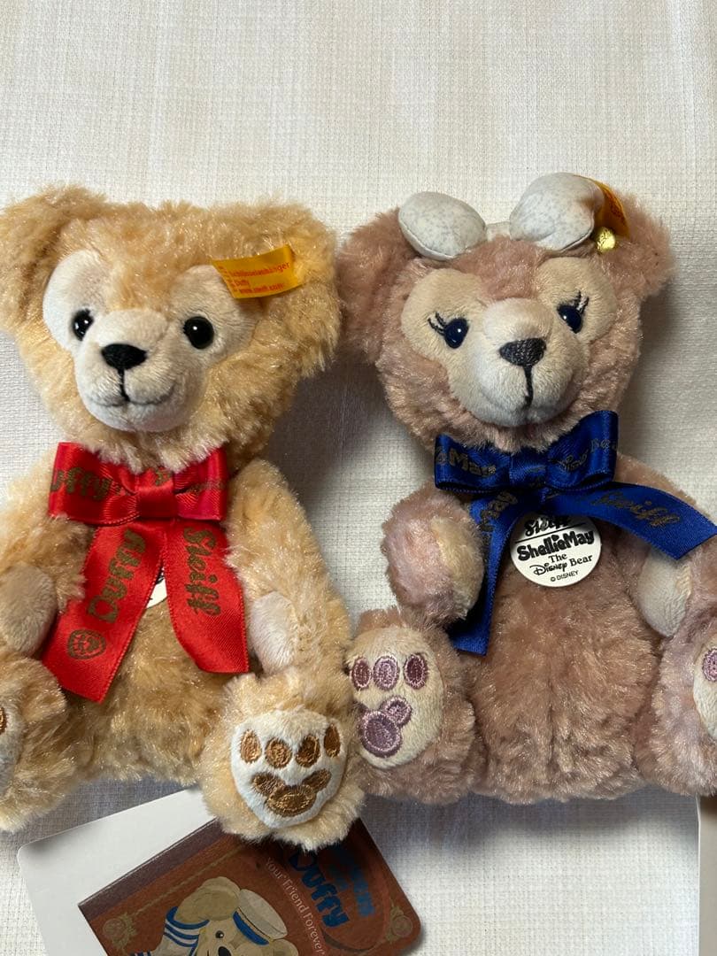 ☆新品・未使用☆シュタイフ社　ダッフィー シェリーメイ　ぬいぐるみ　10周年