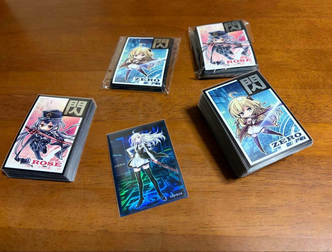 閃刀姫デッキ スリーブ付き