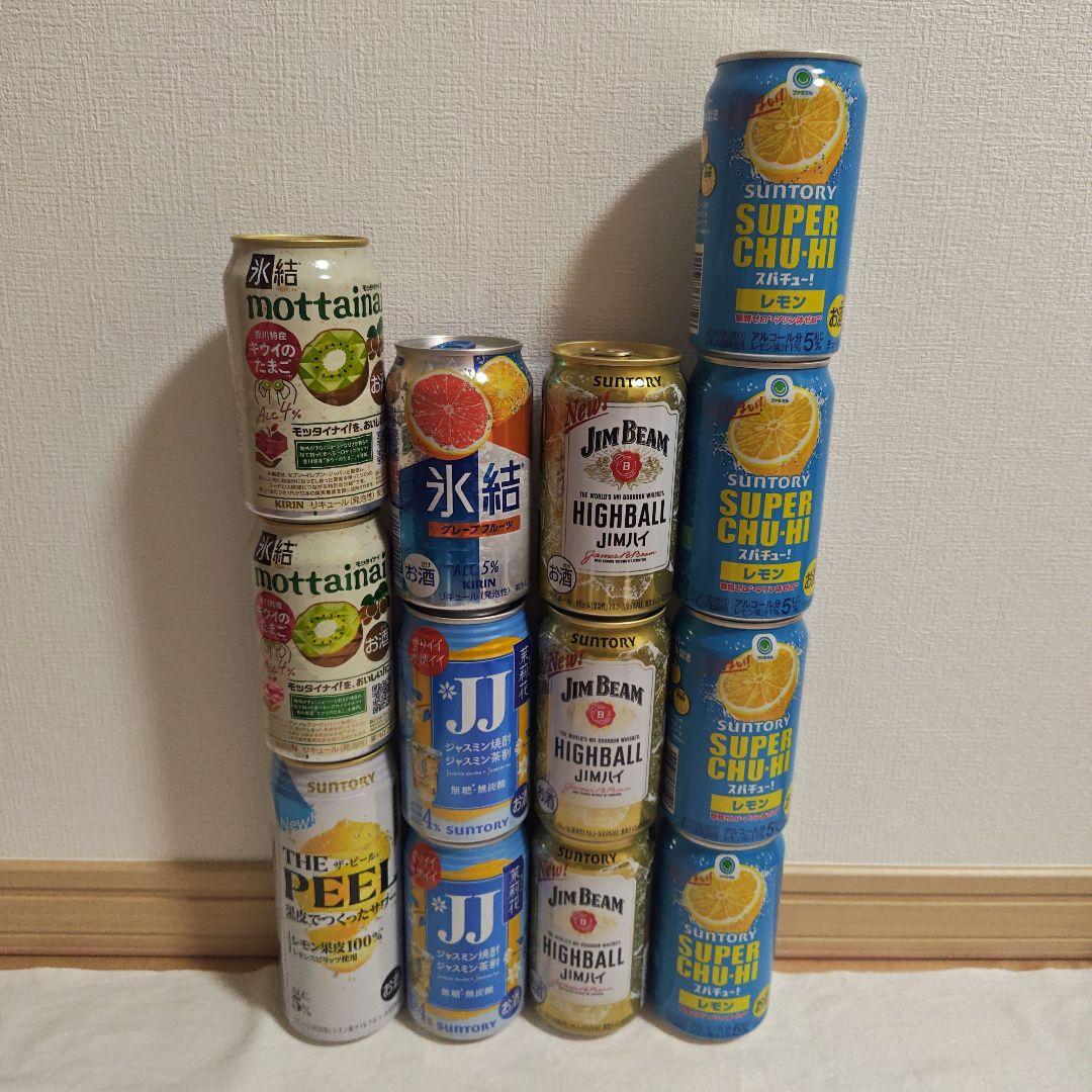 ビール、チューハイ詰め合わせ
