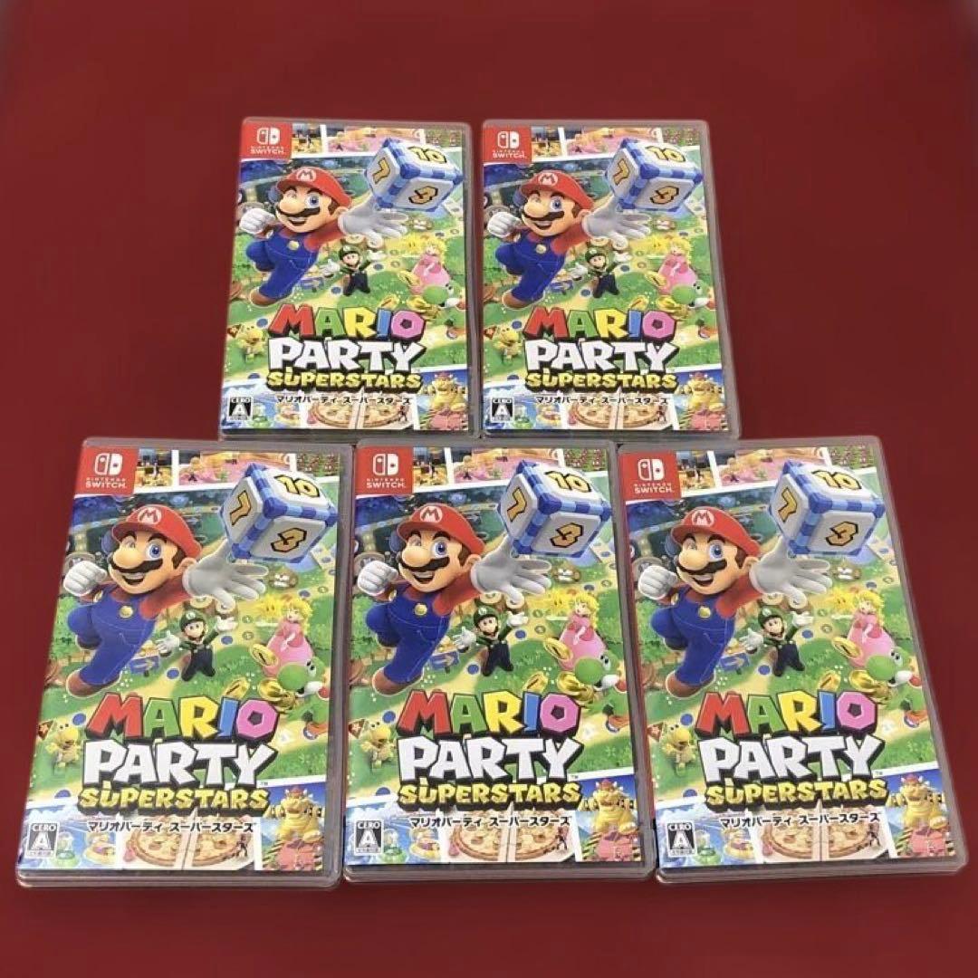 switch マリオパーティ スーパースターズ　5個セット
