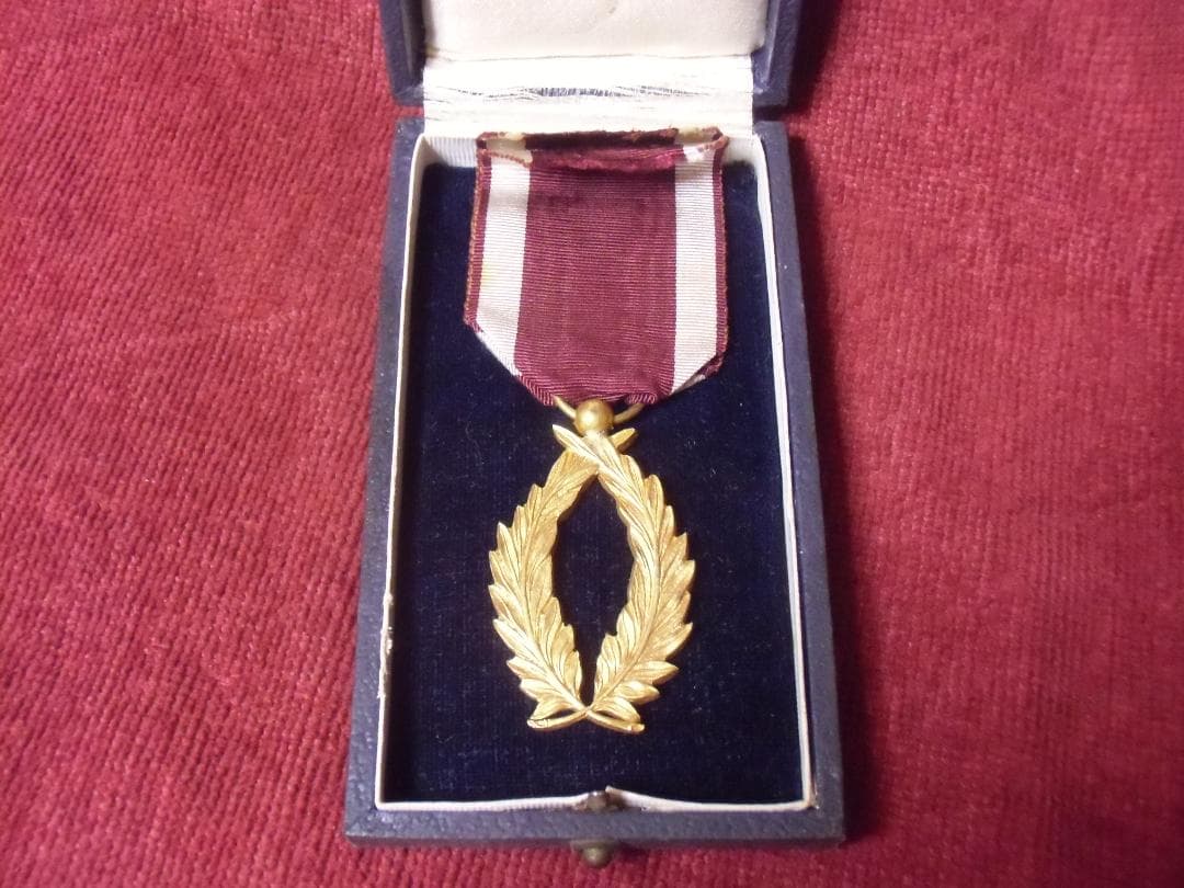 ＢＥベルギー軍＊王冠勲章ゴールデンパームス勲章１級（実物）