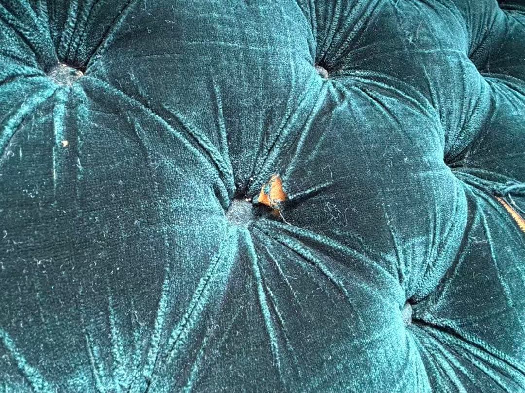 アンティーク　レトロなmaruniソファー