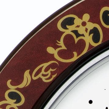 10)訳あり品　セイコー製ディズニー電波掛け時計