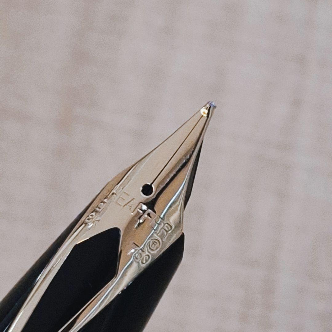 シェーファー　レガシー　ヘリテージ　スターリングシルバー　ゴールドトリム　万年筆