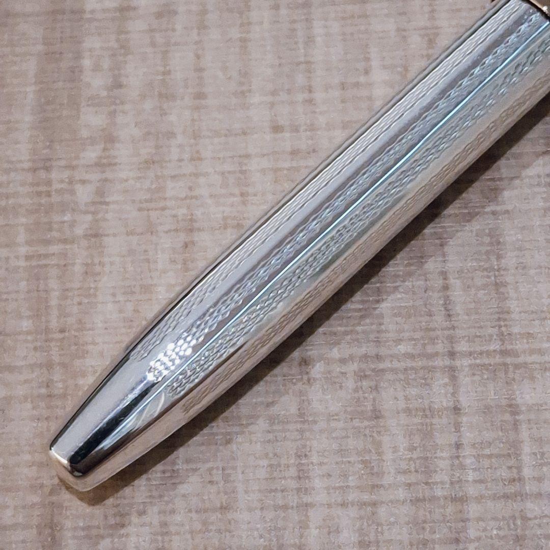 シェーファー　レガシー　ヘリテージ　スターリングシルバー　ゴールドトリム　万年筆