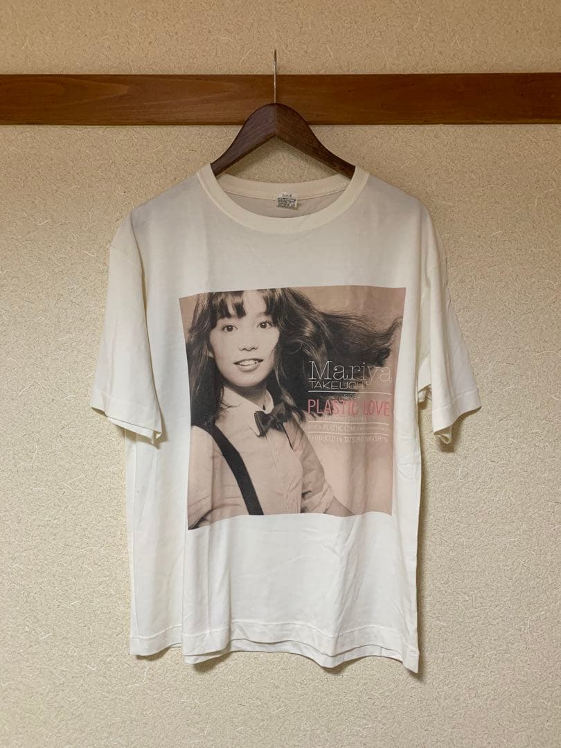 【希少】 竹内まりやPlastic Love ヴィンテージTシャツ
