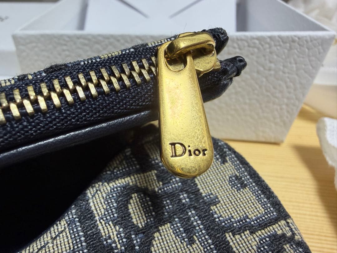 Saddle Lotus ウォレット　ディオール オブリーク ジャカード