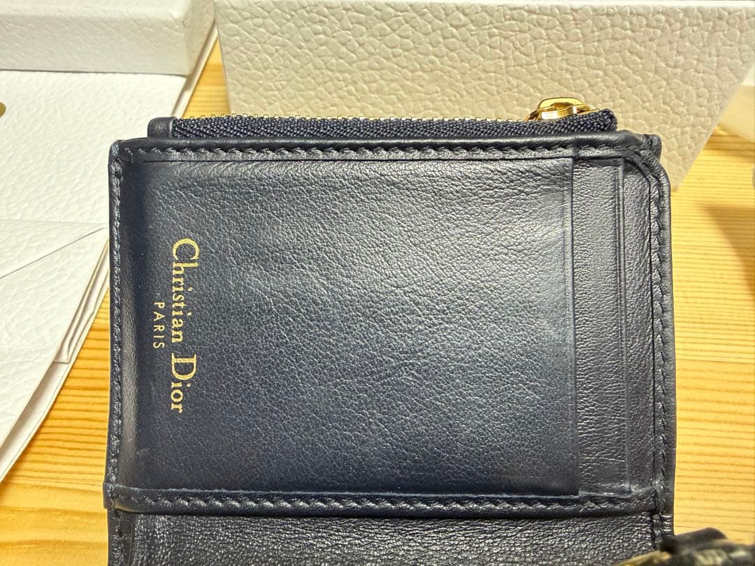 Saddle Lotus ウォレット　ディオール オブリーク ジャカード