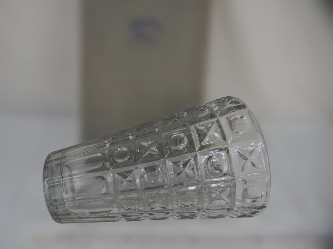 ボヘミヤガラス花瓶