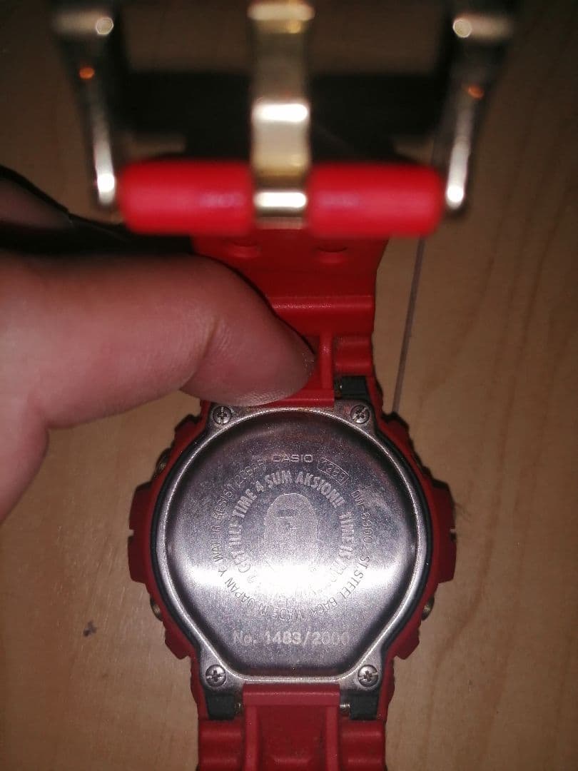 APE Gショック　2006年　2000本限定