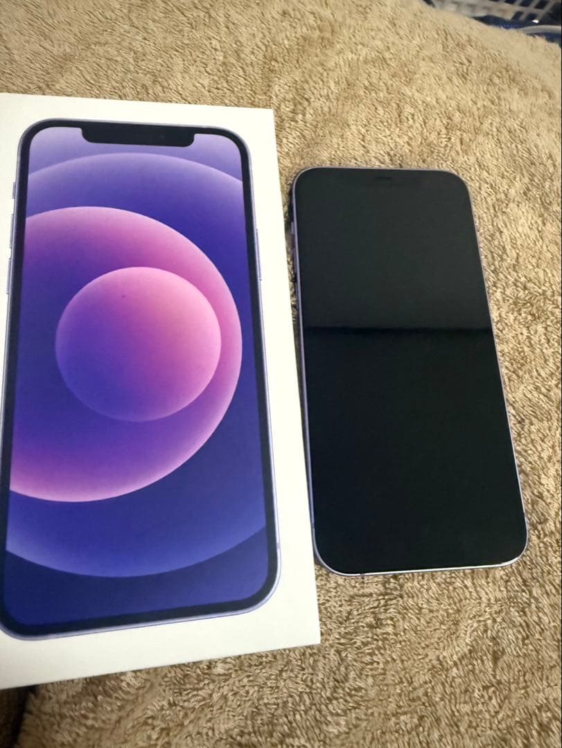 iPhone12 本体　パープル　128GB SIMフリー