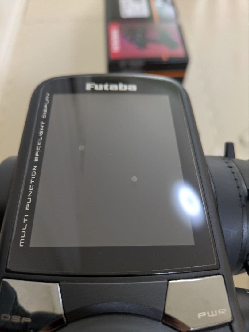 Futaba T6PV 送信機 受信機セット電動カー用 液晶保護シール貼付済み
