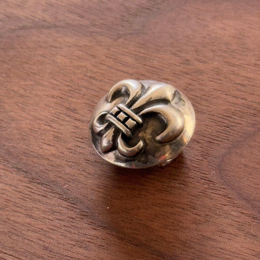 ミ*ル様 クロムハーツ BSフレア ヘアーバンド シルバー925 ヘアゴム