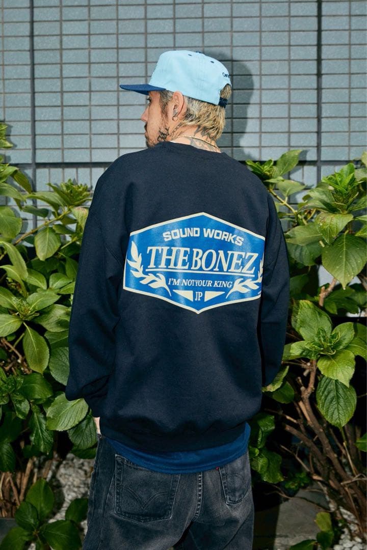 ミュージシャン XL The BONEZ Co. Crew Neck