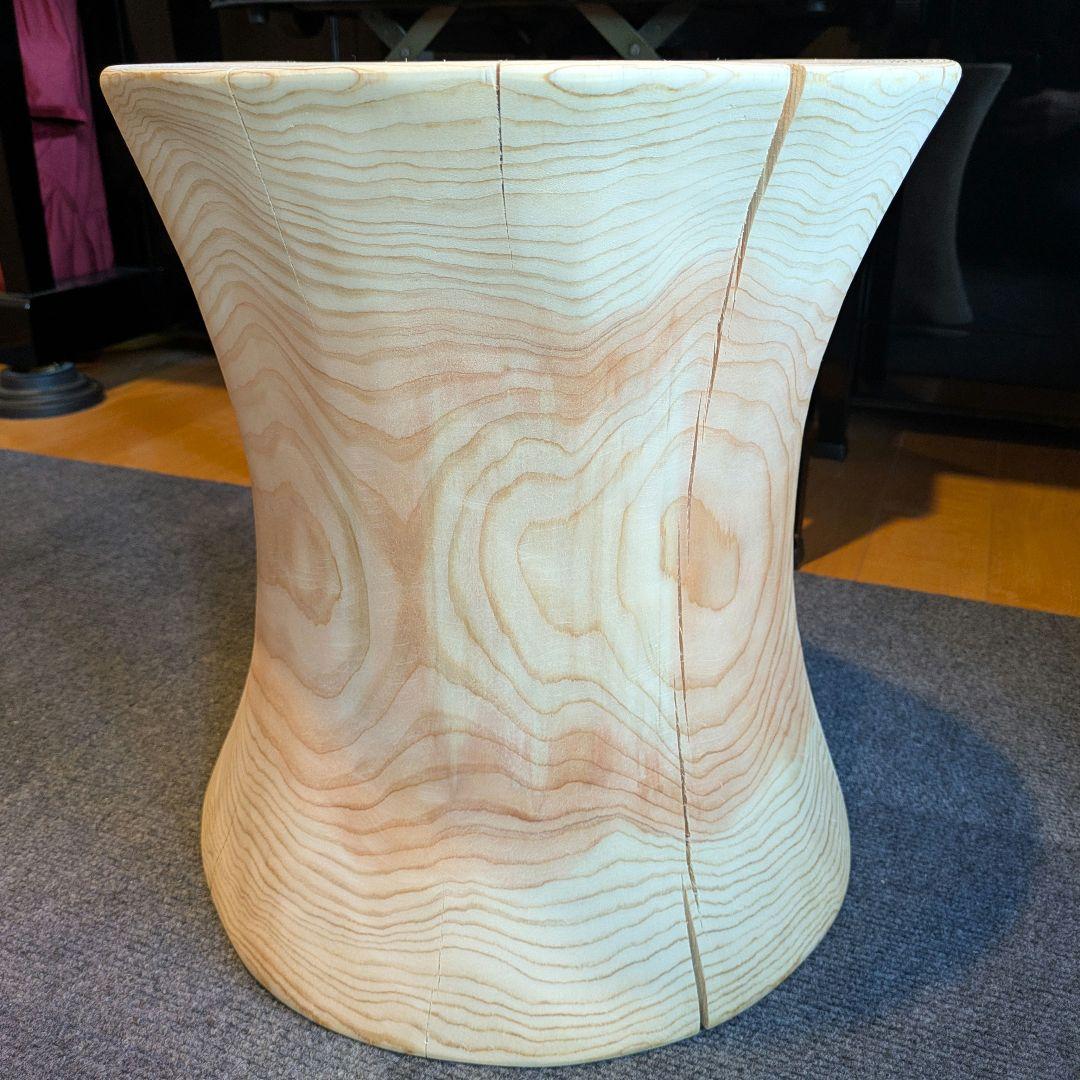 outdoorman　檜③　丸太　椅子　スツール　テーブル　高さ約40㎝