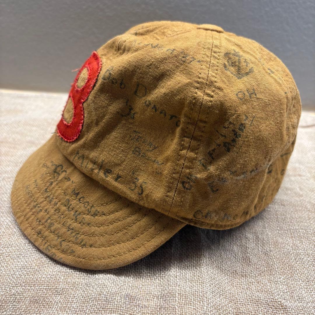 デニム&ダンガリー　落書き柄　ベースボールキャップ　サイズ50