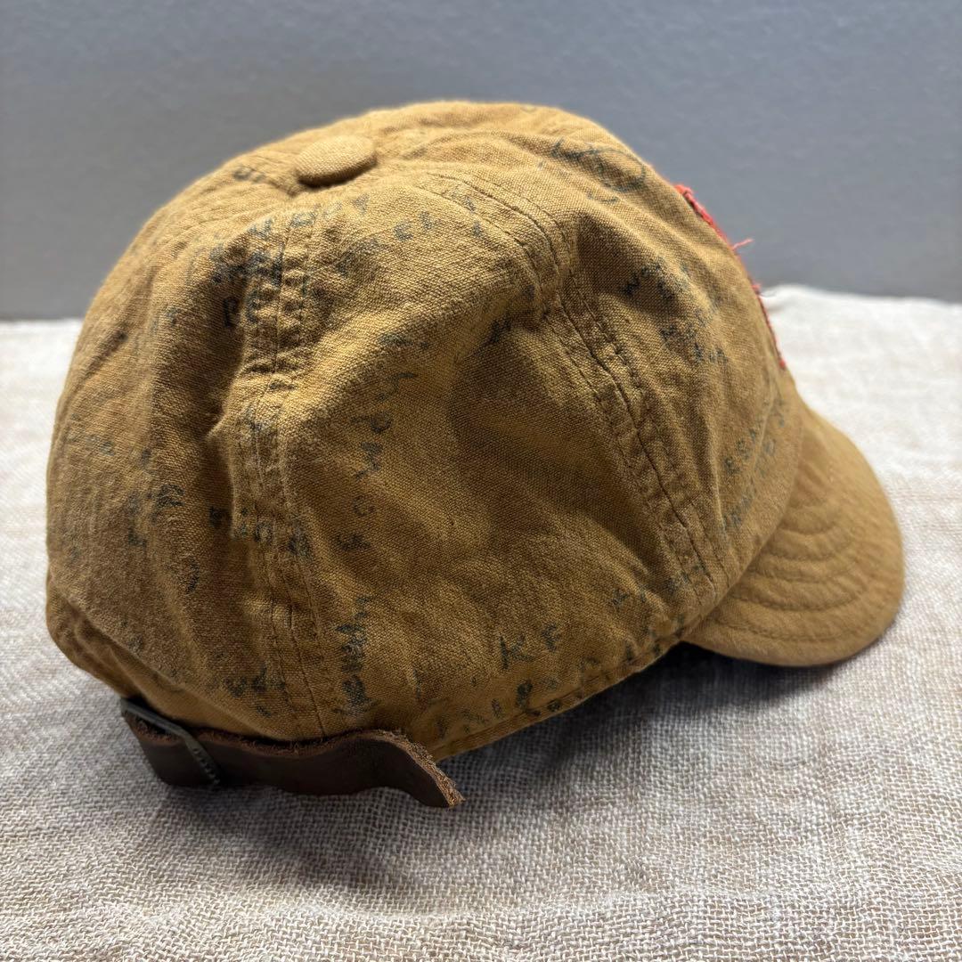 デニム&ダンガリー　落書き柄　ベースボールキャップ　サイズ50