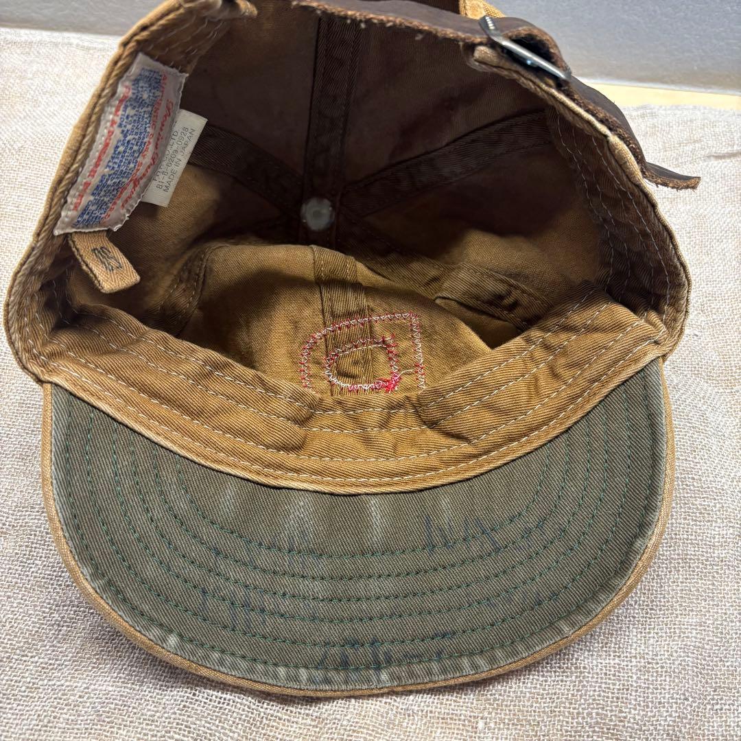 デニム&ダンガリー　落書き柄　ベースボールキャップ　サイズ50