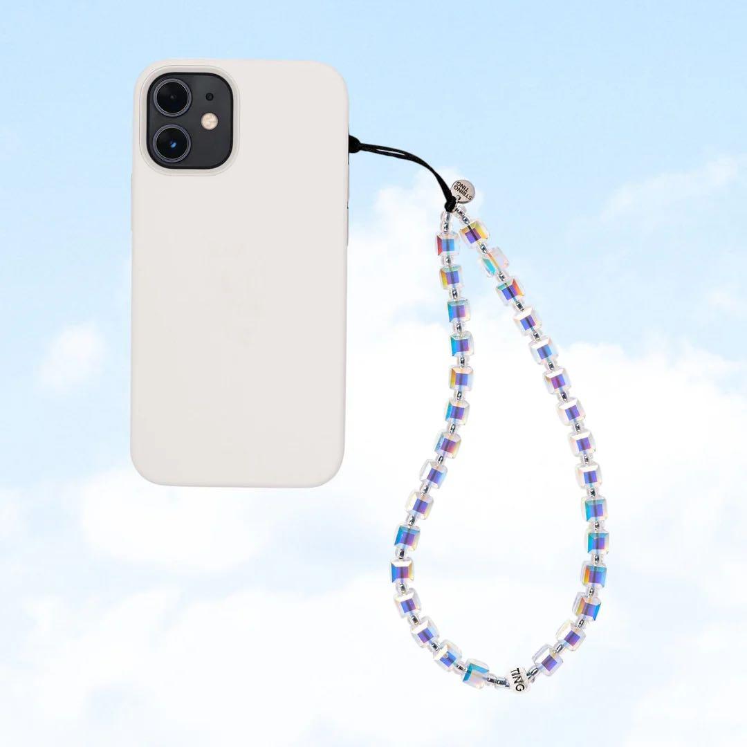 スマホアクセサリー StringTing Drip Ting Crystal Wristlet