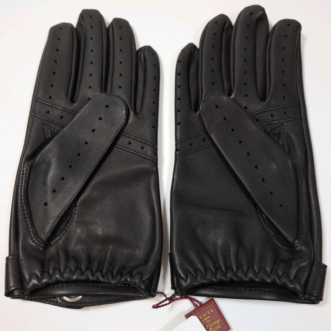 【未使用品】DENTS（デンツ） ドライビンググローブ BK 羊革 XS 007