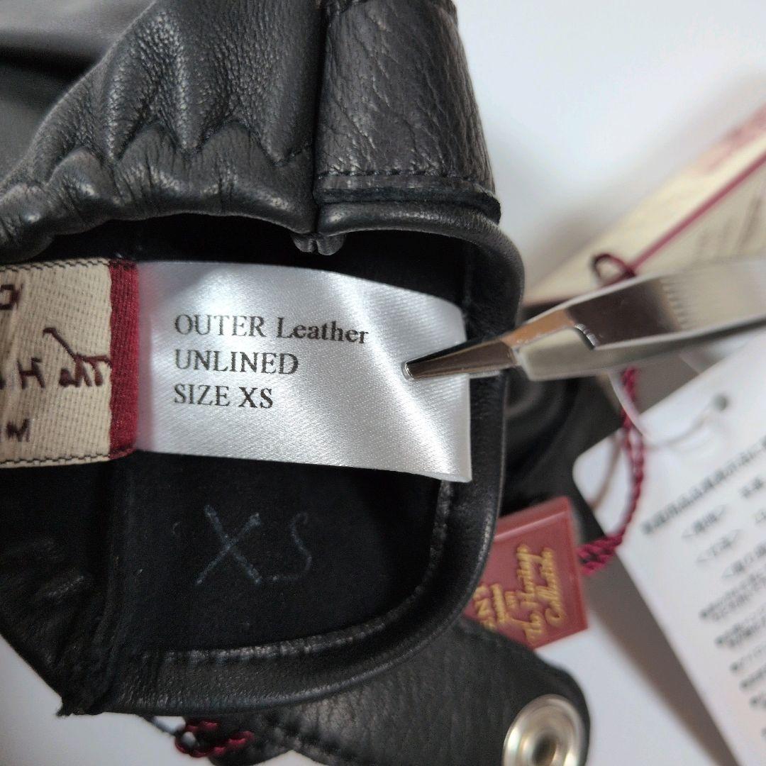 【未使用品】DENTS（デンツ） ドライビンググローブ BK 羊革 XS 007