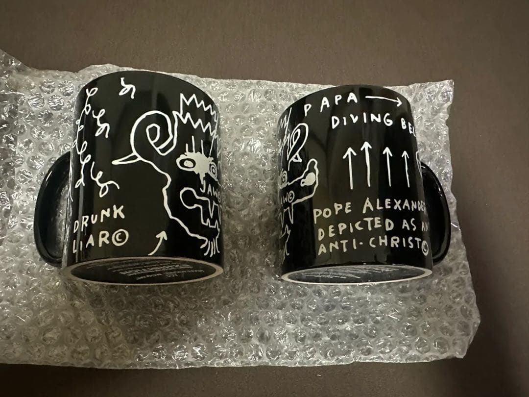 バスキア展 限定グッズ メイドインジャパン マグカップ2点