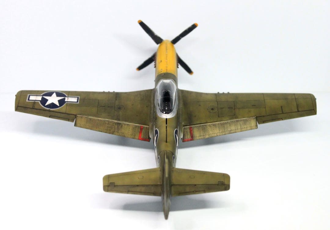 海賊プラモデル屋】田宮1/48 F51D 第361戦闘航空団第375戦闘飛行機