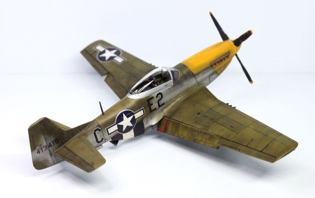 海賊プラモデル屋】田宮1/48 F51D 第361戦闘航空団第375戦闘飛行機
