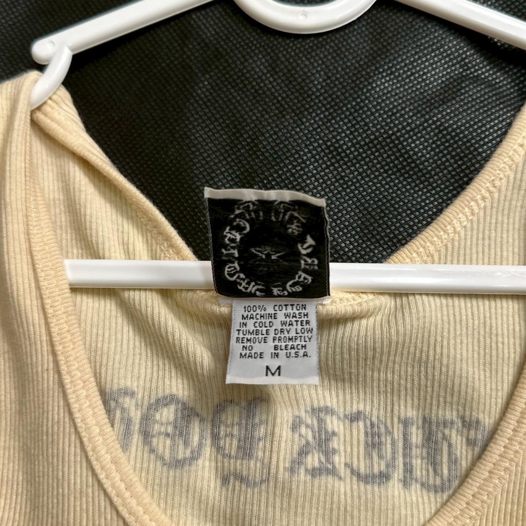 クロムハーツ オールドTバーロゴプリント ノースリーブ タンクトップ