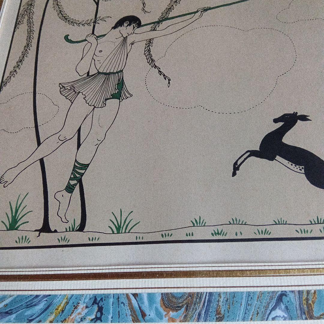 ジョルジュ　バルビエ　鹿島茂　版画　ポショワール　アールデコ　挿絵本　額装