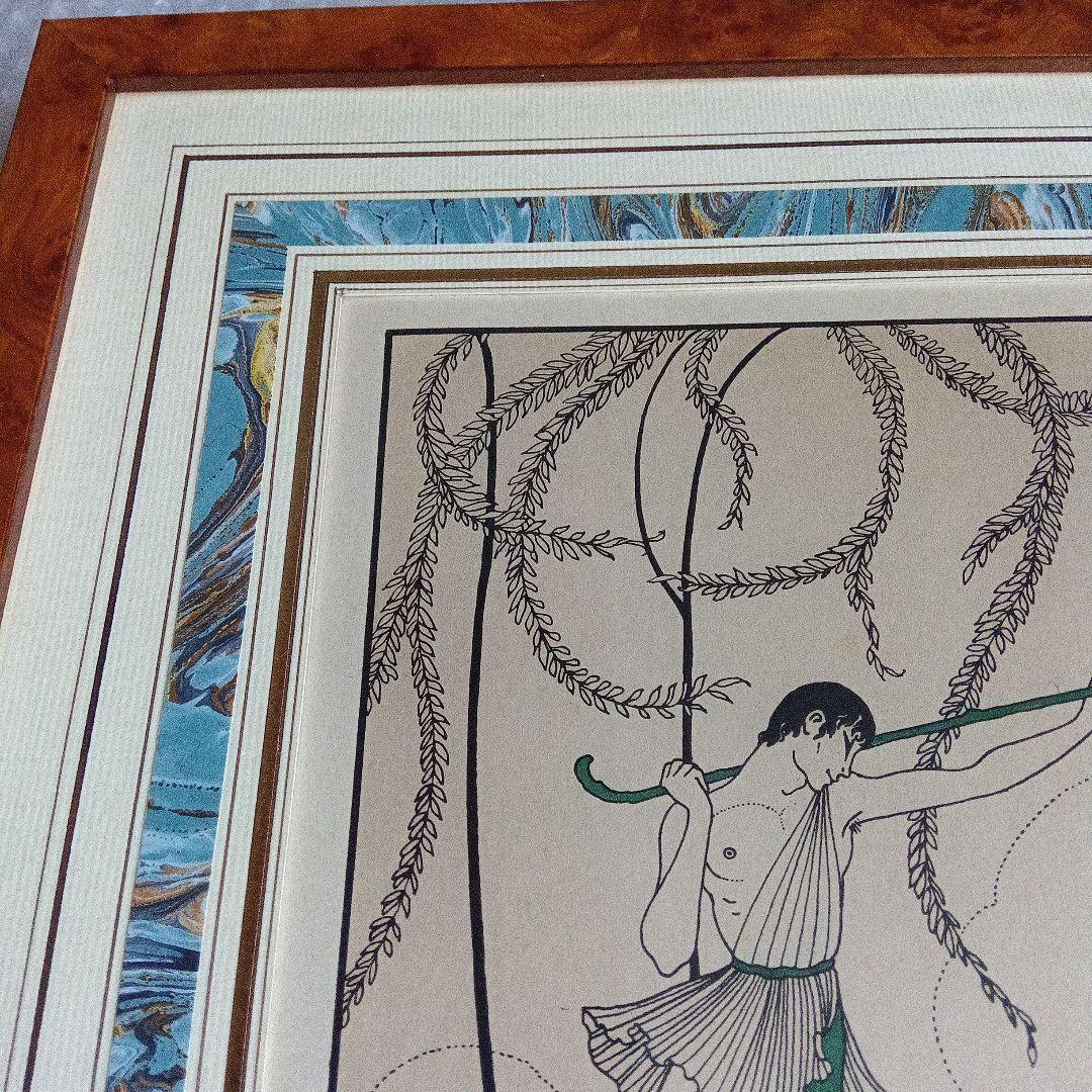 ジョルジュ　バルビエ　鹿島茂　版画　ポショワール　アールデコ　挿絵本　額装