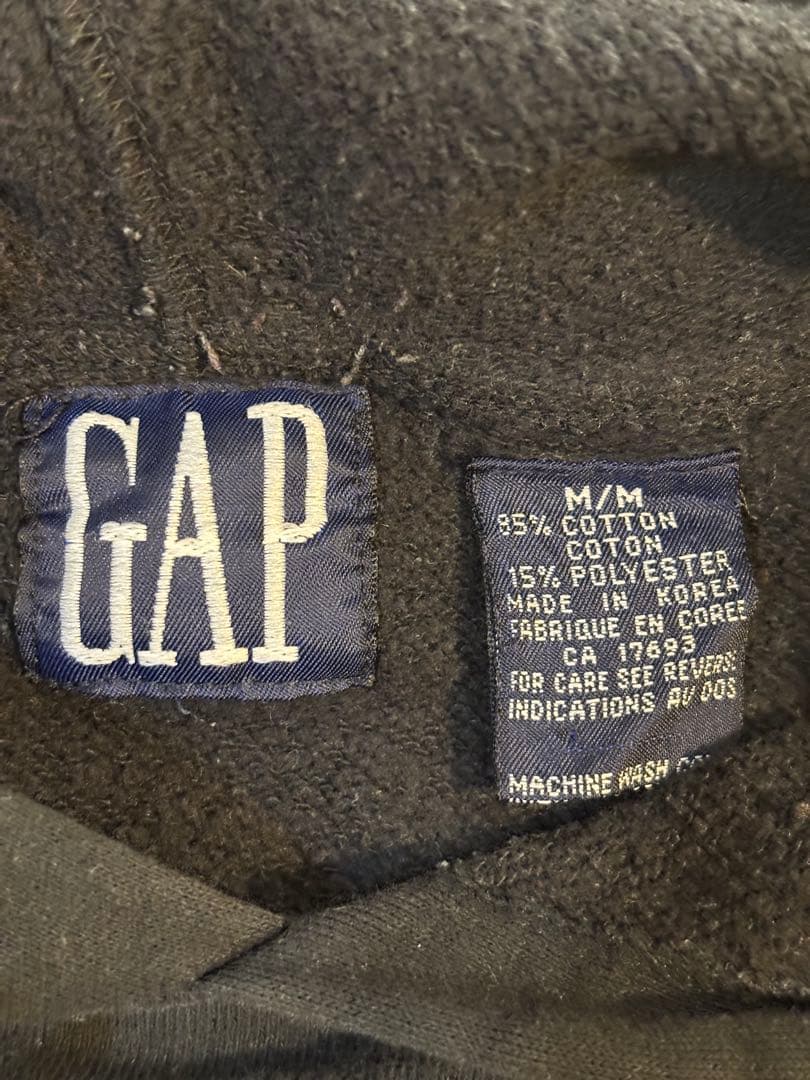 90s old gap logo hoodie オールドギャップ パーカー