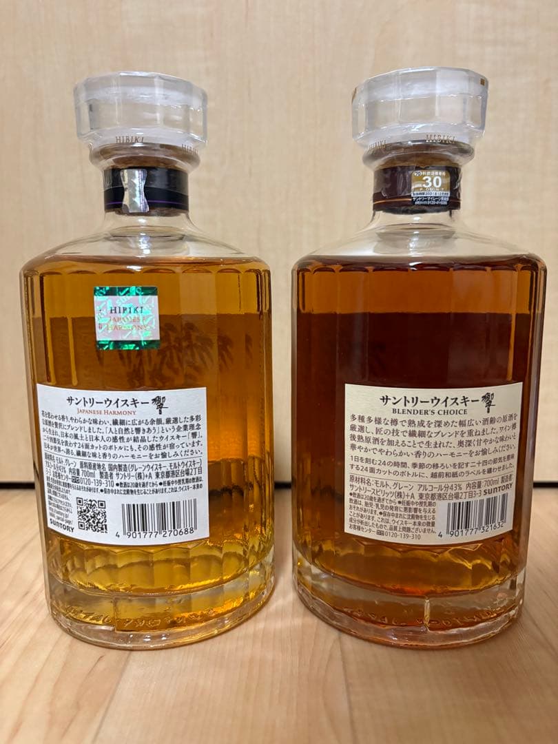 響Japanese Harmony & Blender's Choiceセット