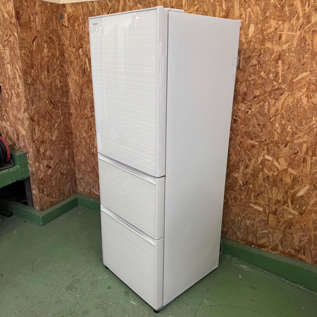 326 関東配送　冷蔵庫　大型　右開き　格安　300L〜400L 美品　363L