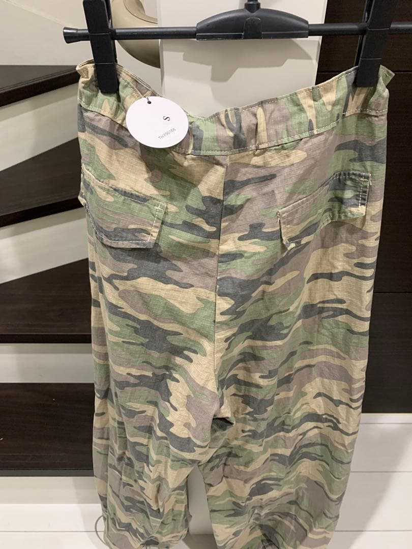 yuu sudo カモフラージュ パラシュートパンツ　sサイズ