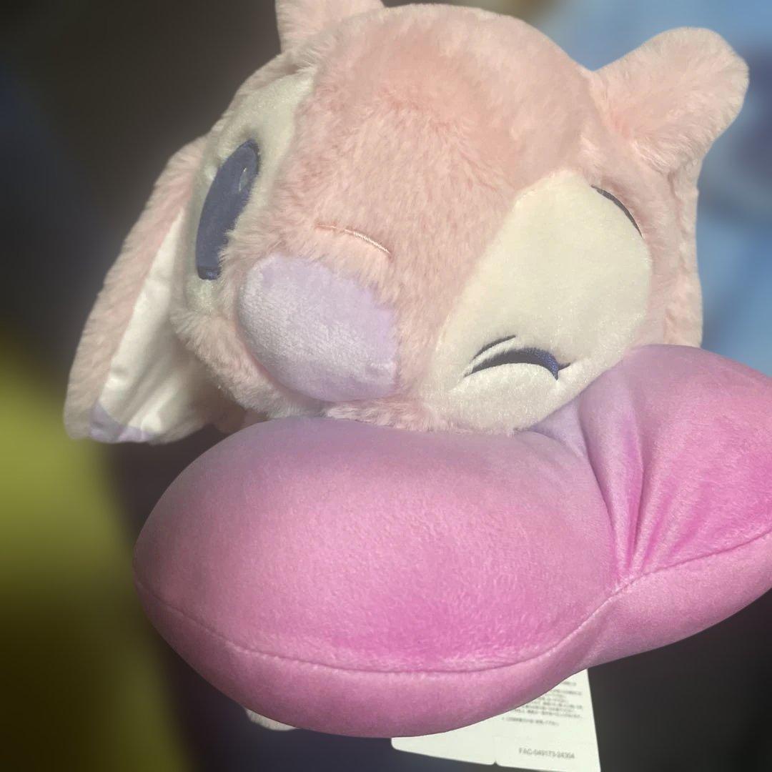 スティッチ エンジェルぬいぐるみ 約25cm タグ付き