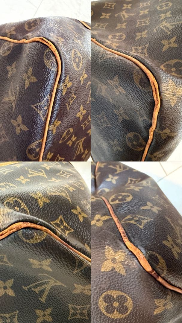 LOUIS VUITTON ボストンバッグ モノグラム キーポル60 ブラウン