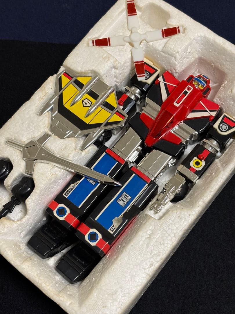 阿*佐様 中古品　光戦隊マスクマン グレートファイブ プラデラ　2体セット※付属