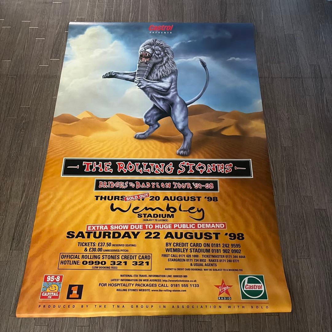 ザ・ローリング・ストーンズ ポスター 1998年