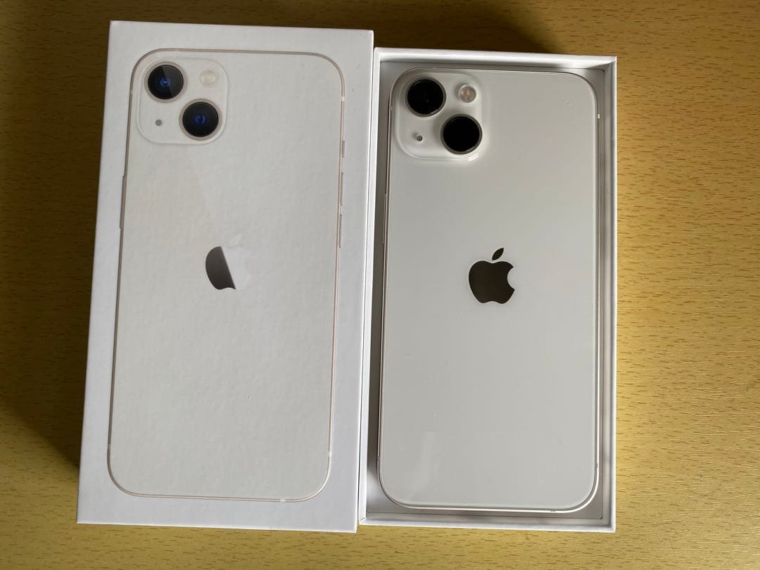 Apple iPhone 13 128GB スターライト 海外シンガポール 新同