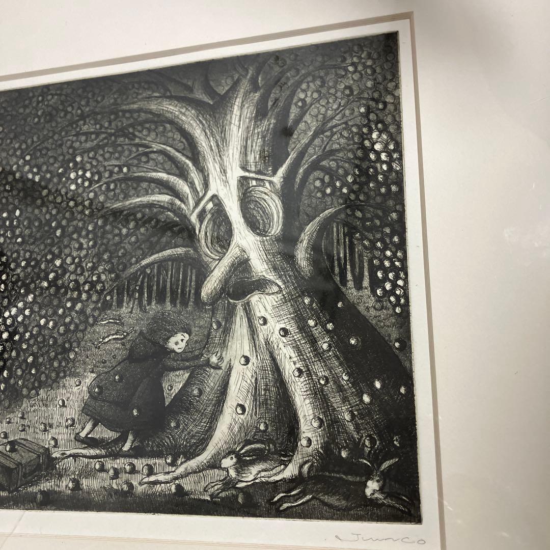 少女とトロル　版画　30枚限定