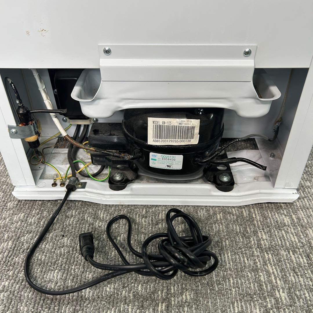 2 業務用 冷蔵ショーケース オフィスコンビニ XW-105 左右開き 小型