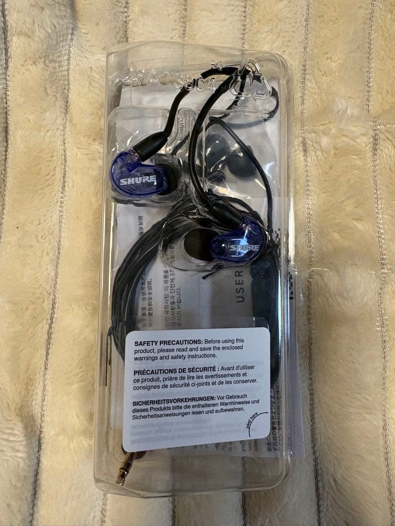 SHURE SE215 SPECIAL EDITION イヤホン