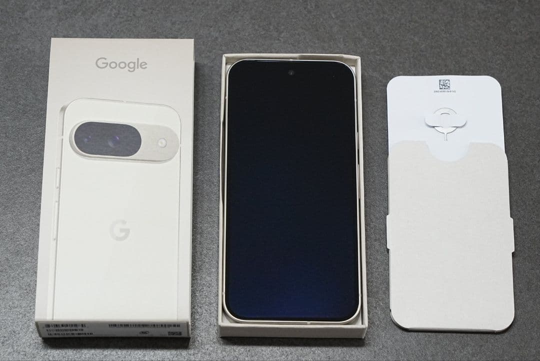 【美品】Google Pixel 9 128GB Porcelain 本体