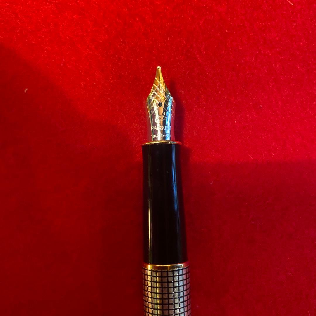 Parker 万年筆 シルバー・ゴールド
